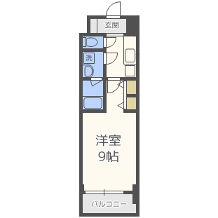 スプランディッド淀屋橋DUEの間取り写真