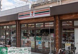 コンビニ　セブンイレブンハートインJR寺田町駅北口店（コンビニ）まで190m