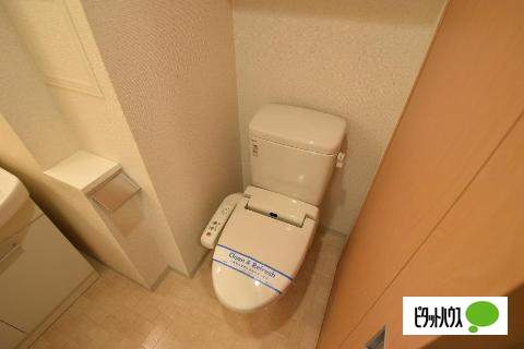トイレ　他号室の写真です