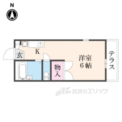 レオパレスナップアネックスの間取り写真