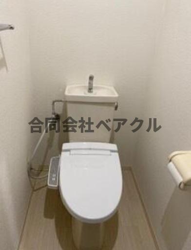 トイレ　ゆったりとした空間のトイレです