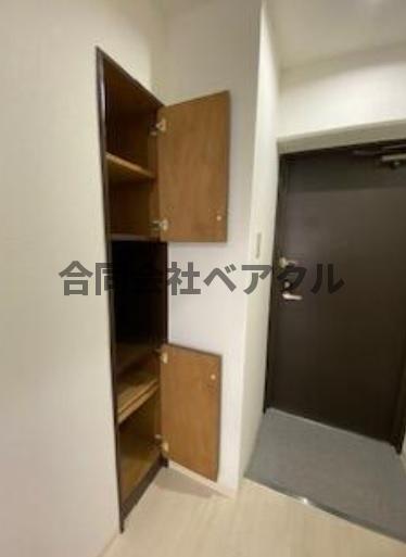 収納　十分な収納スペースがあります