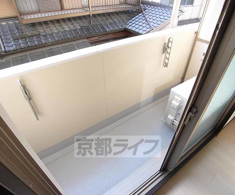 バルコニー　南向きのバルコニー。