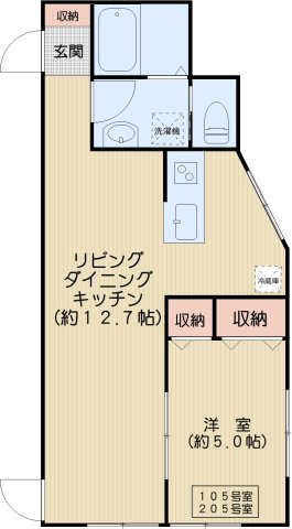 チャルテ茗荷谷の間取り写真