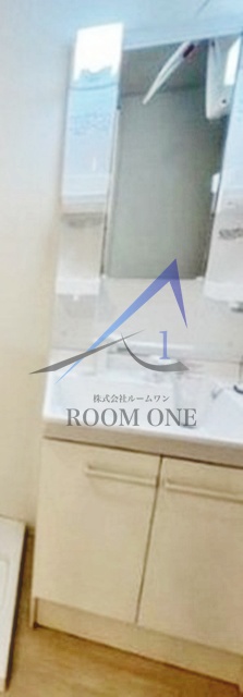 洗面設備　洗面台です。