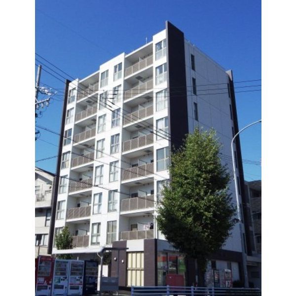 建物外観　名古屋駅のビル群まで見渡すことができます。