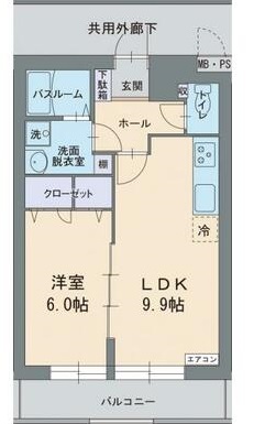 ルミエール若葉の間取り