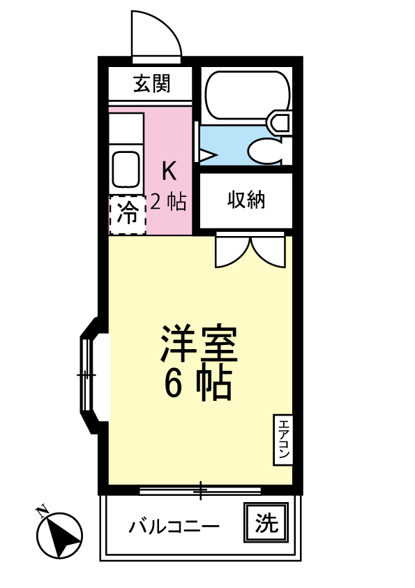 ガーデンヒルズ2の間取り