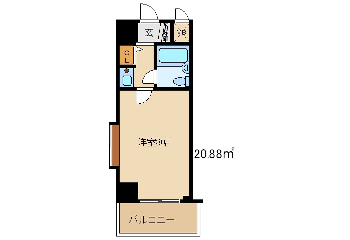 ライオンズマンション高崎田町の間取り