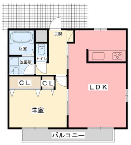 アパートメントハウス京口の間取り