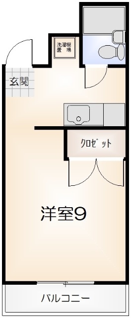 柳田ハイツの間取り