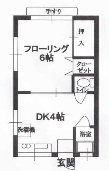 東京都練馬区桜台１（アパート）の賃貸物件の間取り