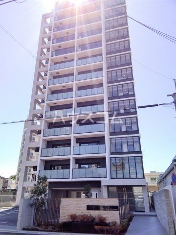 名古屋市中村区亀島のマンションの建物外観