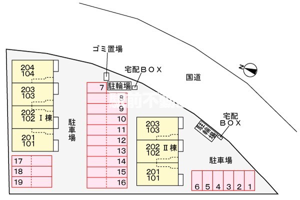 【メゾン・ボヌールIIのその他共有部分】