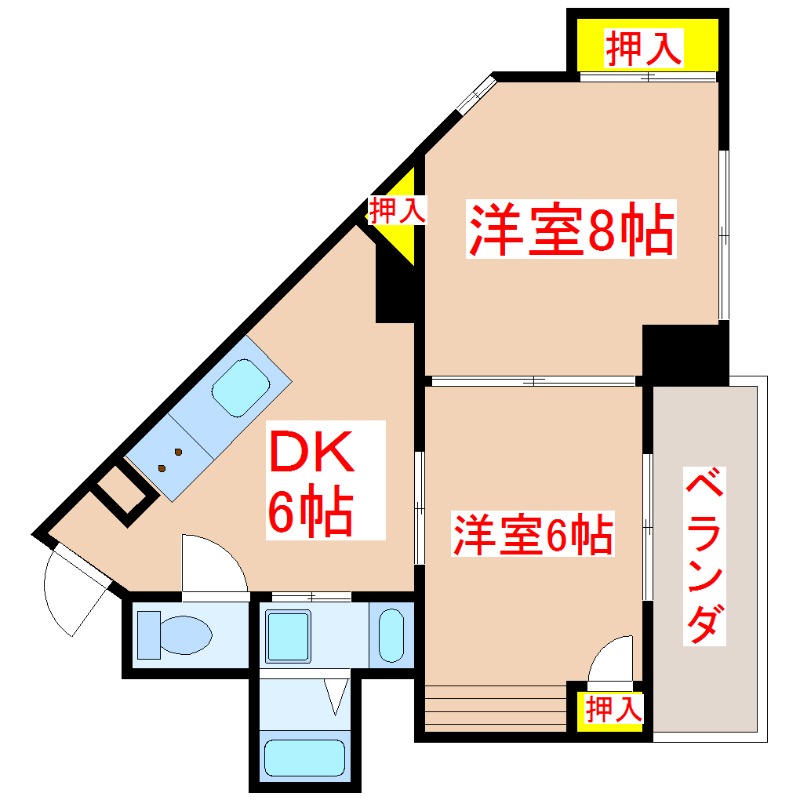 ピルジェの間取り