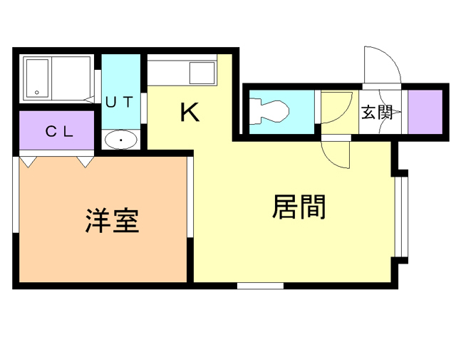 カーム中央の間取り