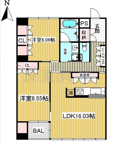 フローラル小桜の間取り