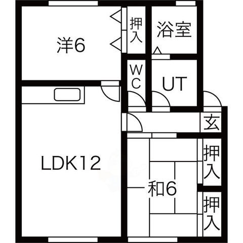 ボンヌシェール矢倉B棟の間取り