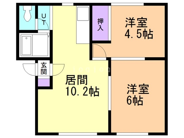 ハイツエムアールの間取り