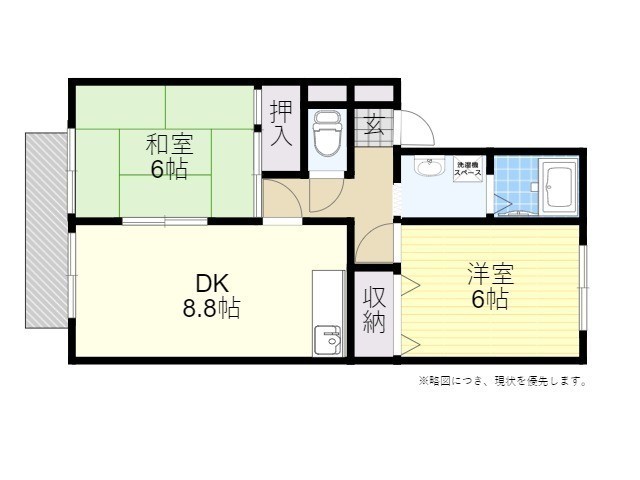 プレミール８２７の間取り