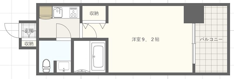 グレンパーク兵庫駅前の間取り