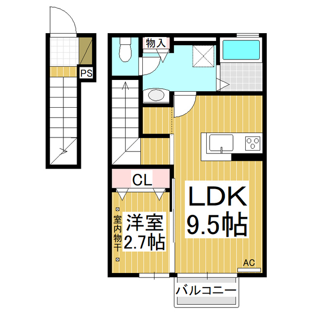 柊の間取り