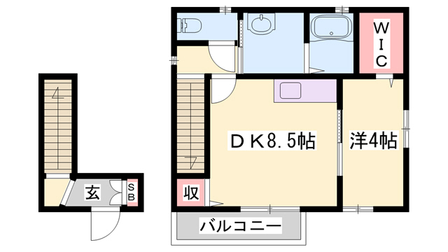 ブランシモンの間取り