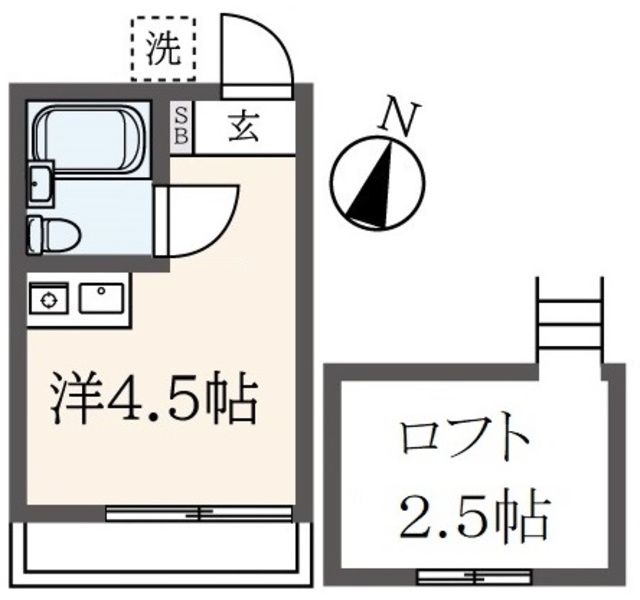 シャノアール成城の間取り