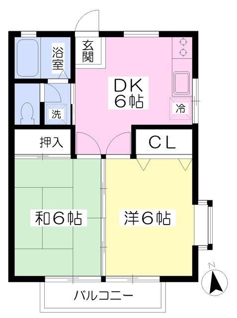 メゾンツカサの間取り