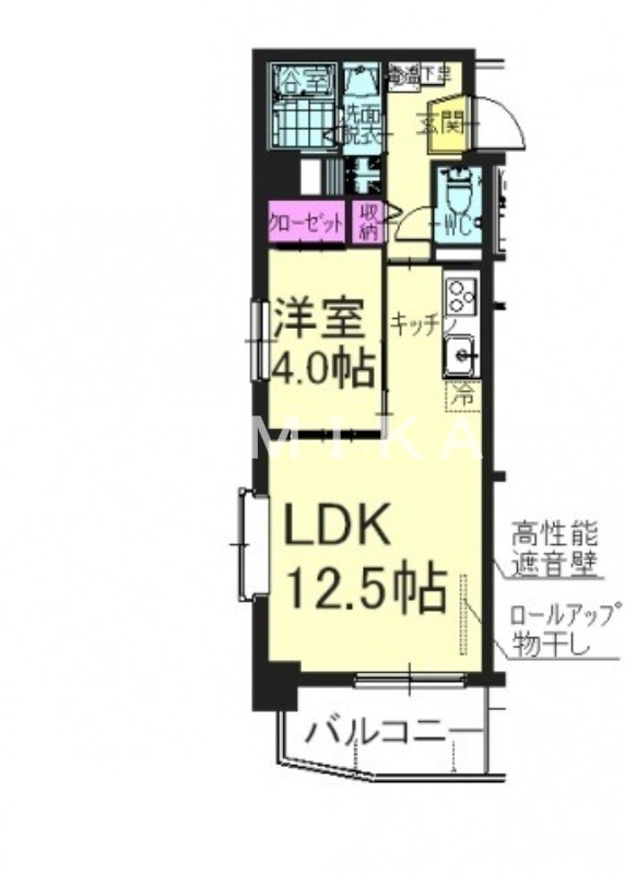 【ラ・トピア医大南の間取り】