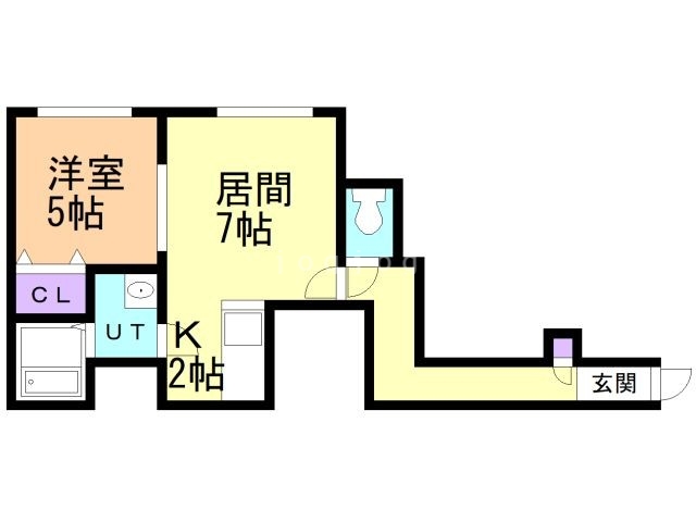 いなんくる　しのろの間取り