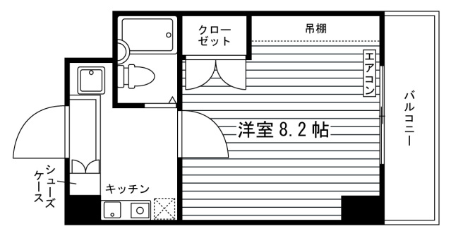 グリーン・ドルフィンの間取り