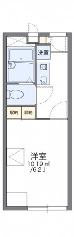 レオパレス大宮の間取り