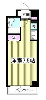 ソレイユＭ津田沼の間取り