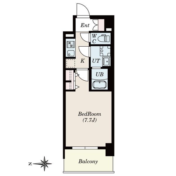 Ｓ－ＲＥＳＩＤＥＮＣＥ堀田ｂｅａｕｔｅ１、３、４の間取り