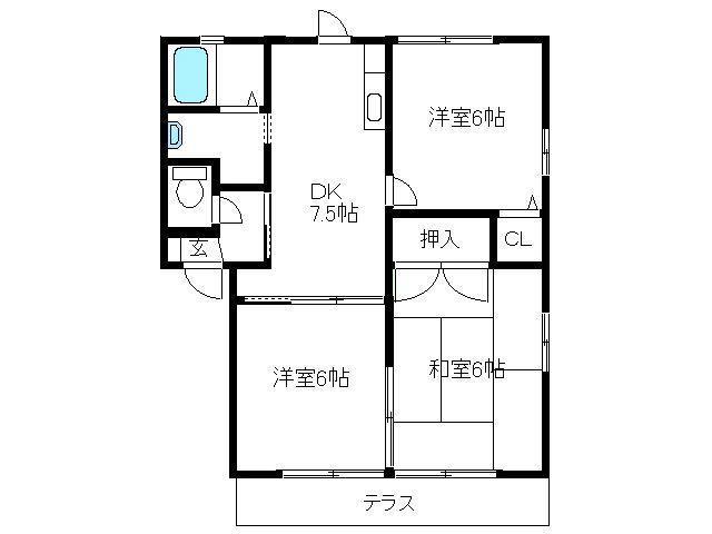 エルクレールの間取り