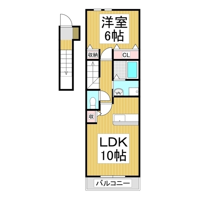 クラダーの間取り