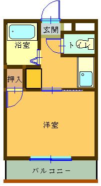 コーポ・レゴの間取り