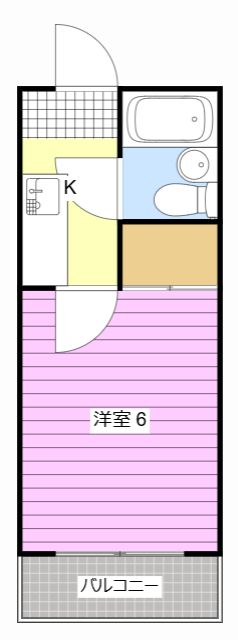 プラザサモワールIの間取り