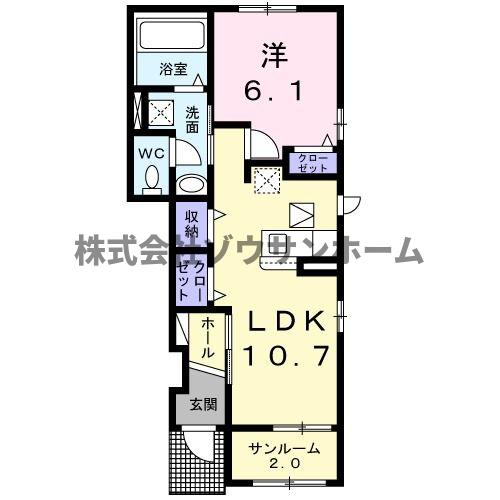 ベルゼルIIの間取り