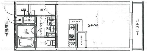 【グレイスフル立花２の間取り】