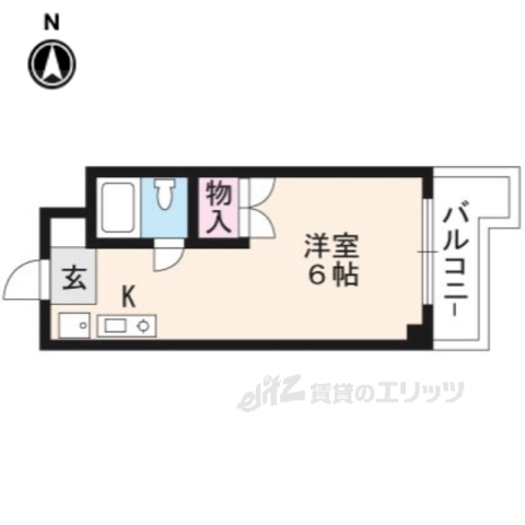 ボーン宇治２号館の間取り