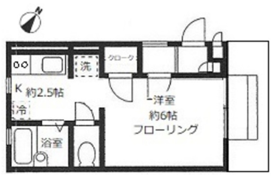 ハイムサンライズの間取り