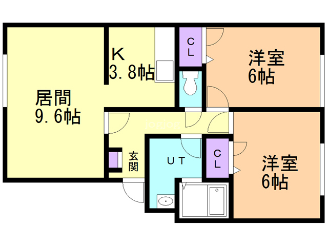 さくせすＴＷＯょの間取り