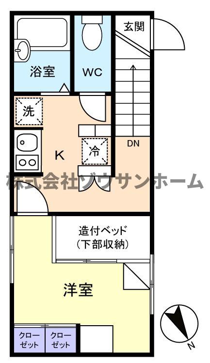 ランドール八千代の間取り