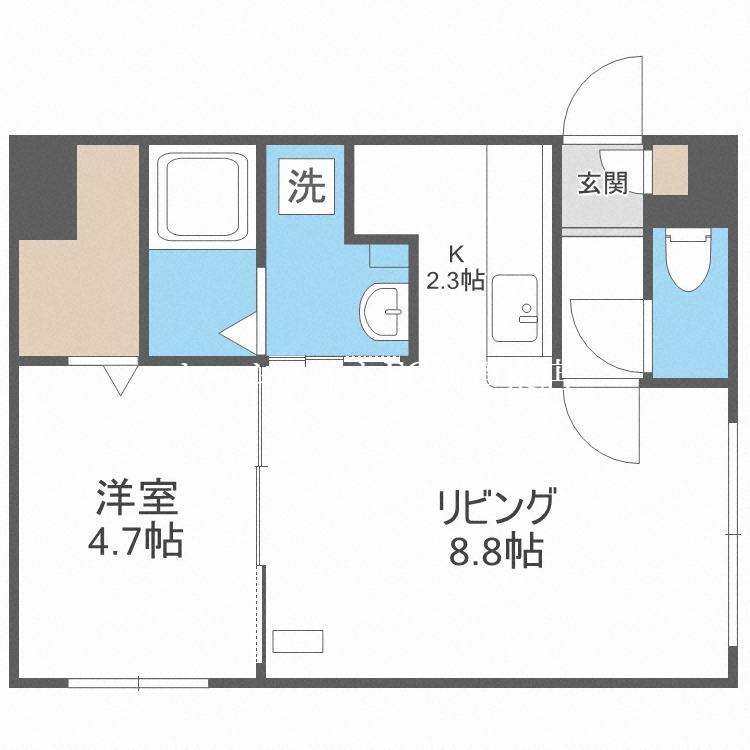 ＦｅｌｓｅｎII（フェルゼン２）の間取り