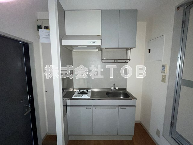 キッチン　1口ガスコンロ