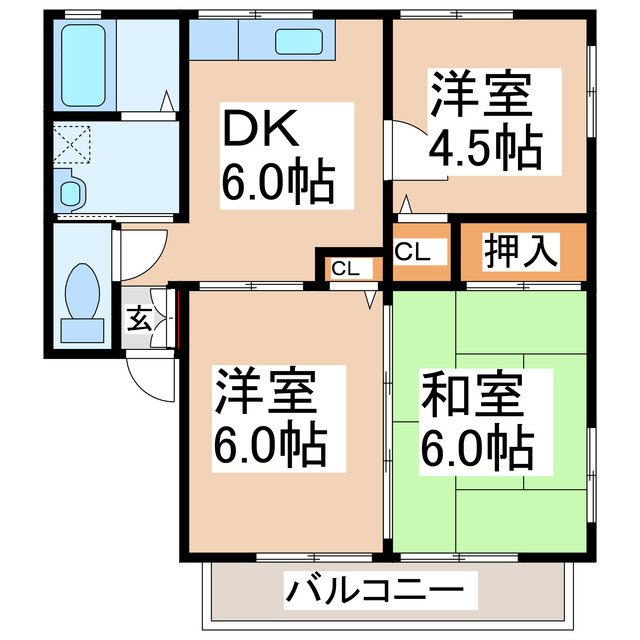 シティパレス7番館_間取り_0