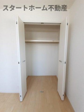 収納　収納のためのスペースです