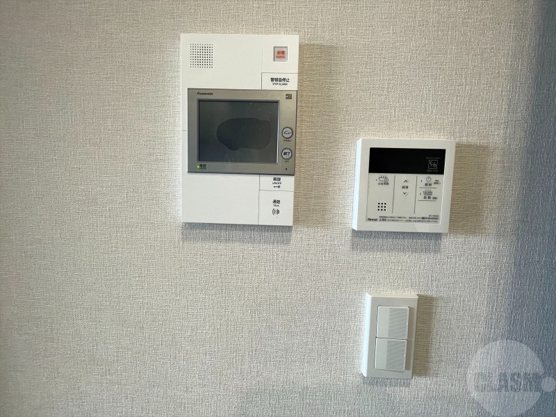 セキュリティ　安心のモニター付きインターフォン